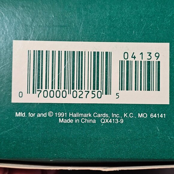 1991 Hallmark Ornament Fire Station #8 Nostalgic Houses And Shops Series NO BOX - Picture 12 of 14
